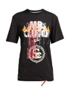 Matchesfashion.com Noki - Customised Street Couture Cotton T Shirt - Womens - Black Multi