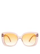 Matchesfashion.com Prism - Monaco Acetate Sunglasses - Womens - Pink
