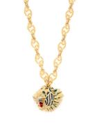 Matchesfashion.com Gucci - Roaring Tiger Pendant Necklace - Womens - Crystal