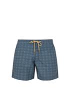 Thorsun Titan-fit Triangle-print Swim Shorts