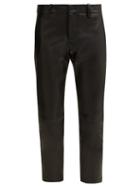 Matchesfashion.com Nili Lotan - Tel Aviv Leather Pants - Womens - Black