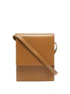 Matchesfashion.com Lemaire - Small Leather Satchel Bag - Mens - Brown