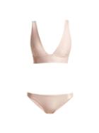 Matchesfashion.com Haight - Multi Strap Triangle Bikini - Womens - Light Pink
