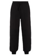 Alexander Mcqueen Tapered-leg Cotton-jersey Track Pants