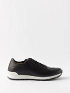 John Lobb - Hurlingham Leather Trainers - Mens - Black
