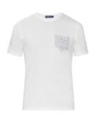 Frescobol Carioca Patch-pocket Cotton-jersey T-shirt