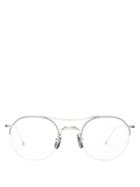 Matchesfashion.com Thom Browne - Round Metal Optical Glasses - Mens - Silver