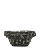 Matchesfashion.com Fendi - Ff And Camouflage-print Belt Bag - Mens - Green Multi