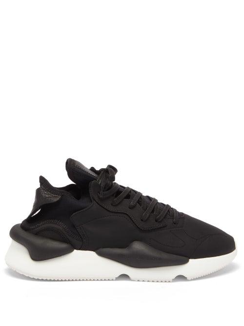 Matchesfashion.com Y-3 - Y-3's Black Kaiwa Trainers - Mens - Black White