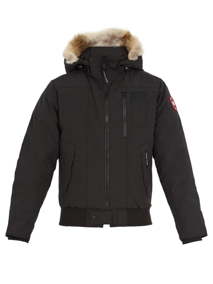 Canada Goose Borden Fur-trimmed Bomber Jacket