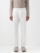 Frescobol Carioca - Oscar Drawstring-waist Tencel-twill Trousers - Mens - Cream