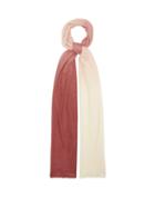 Matchesfashion.com Missoni - Gradient Silk And Alpaca Scarf - Womens - Pink White