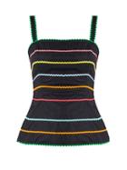 Anna October Ric-rac Trimmed Top