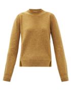 Matchesfashion.com Brock Collection - Blouson-sleeve Cashmere Sweater - Womens - Green