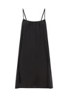 Loup Charmant - Silk Slip Dress - Womens - Black