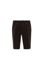 Matchesfashion.com 120% Lino - Drawstring Linen Shorts - Mens - Black