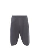 Auralee - Ribbed-knit Cotton Shorts - Mens - Blue