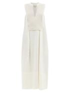 Ladies Beachwear Zeus + Dione - Chios Sleeveless Linen Kaftan Dress - Womens - Ivory