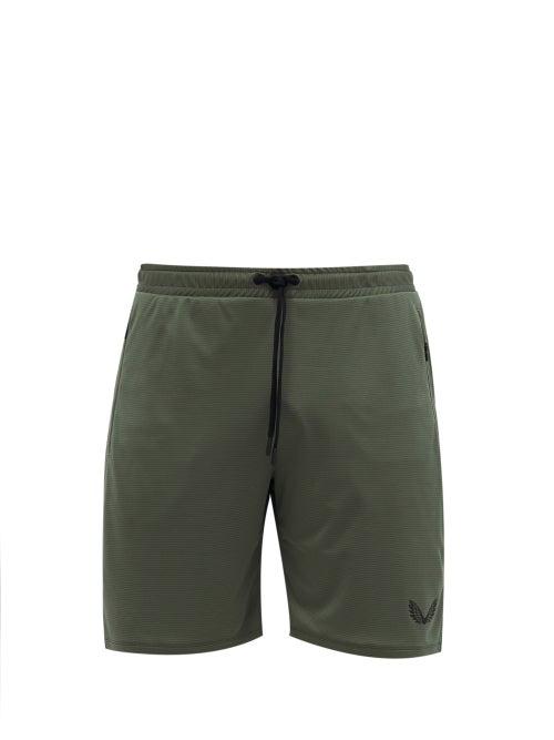 Matchesfashion.com Castore - Vortez Ripstop Performance Shorts - Mens - Green