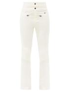 Ladies Activewear Perfect Moment - Aurora Flared Ski Trousers - Womens - White