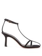 Neous - Jumel Crystal-embellished Satin Sandals - Womens - Black