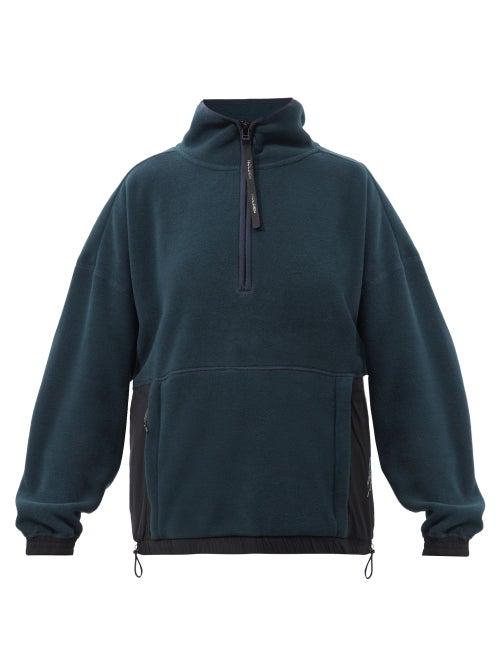 Holden - High-neck Microfleece Base-layer Jacket - Womens - Dark Navy
