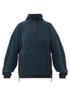 Holden - High-neck Microfleece Base-layer Jacket - Womens - Dark Navy