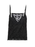 Jw Anderson - Buckled-strap Guipure-lace Cami Top - Womens - Black