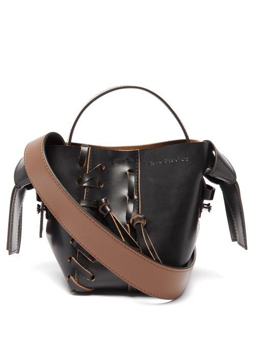 Acne Studios - Musubi Micro Leather Cross-body Bag - Womens - Black