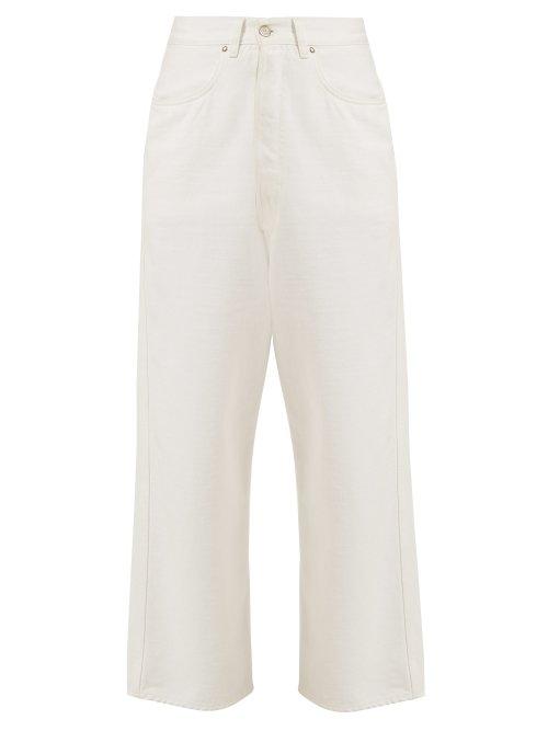 Matchesfashion.com Golden Goose Deluxe Brand - Breezy Straight Leg Jeans - Womens - White