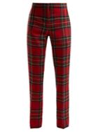 Burberry Tartan Wool-twill Trousers