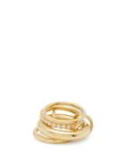Matchesfashion.com Spinelli Kilcollin - Luna 18kt Gold & Diamond Ring - Womens - Gold