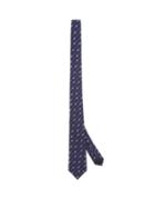 Matchesfashion.com Gucci - Logo-jacquard Silk-twill Tie - Mens - Blue