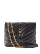 Saint Laurent - Loulou Small Quilted-leather Shoulder Bag - Womens - Black