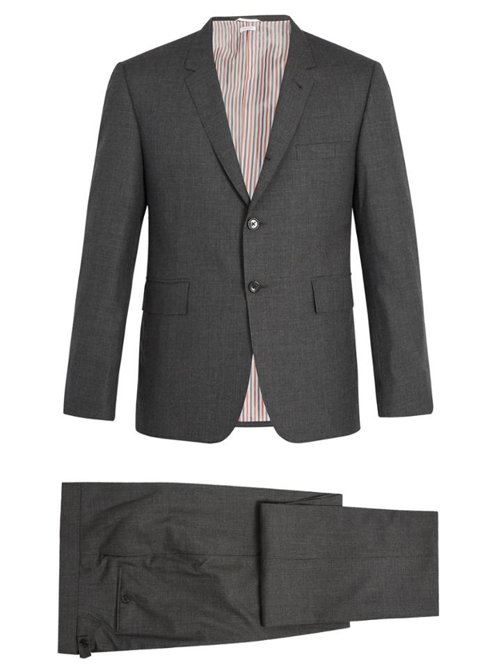 Thom Browne Single-breasted Wool Suit