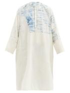 Matchesfashion.com 11.11 / Eleven Eleven - Mud-resist Striped Cotton-khadi Tunic - Mens - Cream Multi
