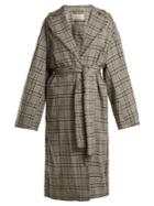 Zimmermann Rife Checked Wool Trench Coat