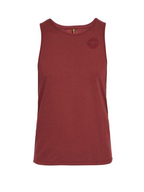 Matchesfashion.com Iffley Road - Lancaster Piqu Running Tank Top - Mens - Burgundy