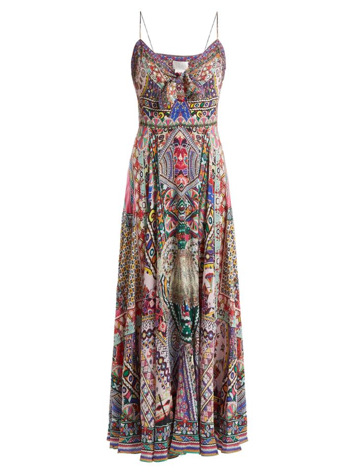 Camilla Kalbelia Queen Silk Dress