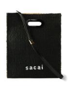 Sacai - Two-tone Woven Tote Bag - Mens - Multi