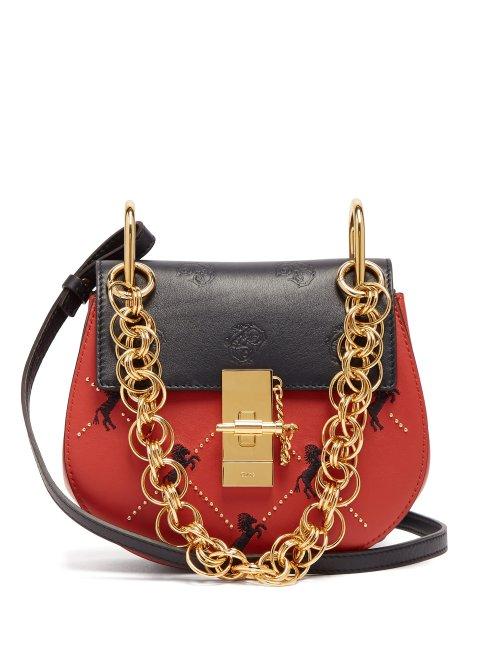 Matchesfashion.com Chlo - Drew Bijou Mini Cross Body Bag - Womens - Red Multi