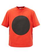 5 Moncler Craig Green - Distress Flag-print Cotton-jersey T-shirt - Mens - Red