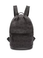 Loewe - Anagram-jacquard Canvas Backpack - Mens - Black