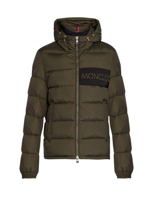 Matchesfashion.com Moncler - Aiton Quilted Shell Down Jacket - Mens - Khaki