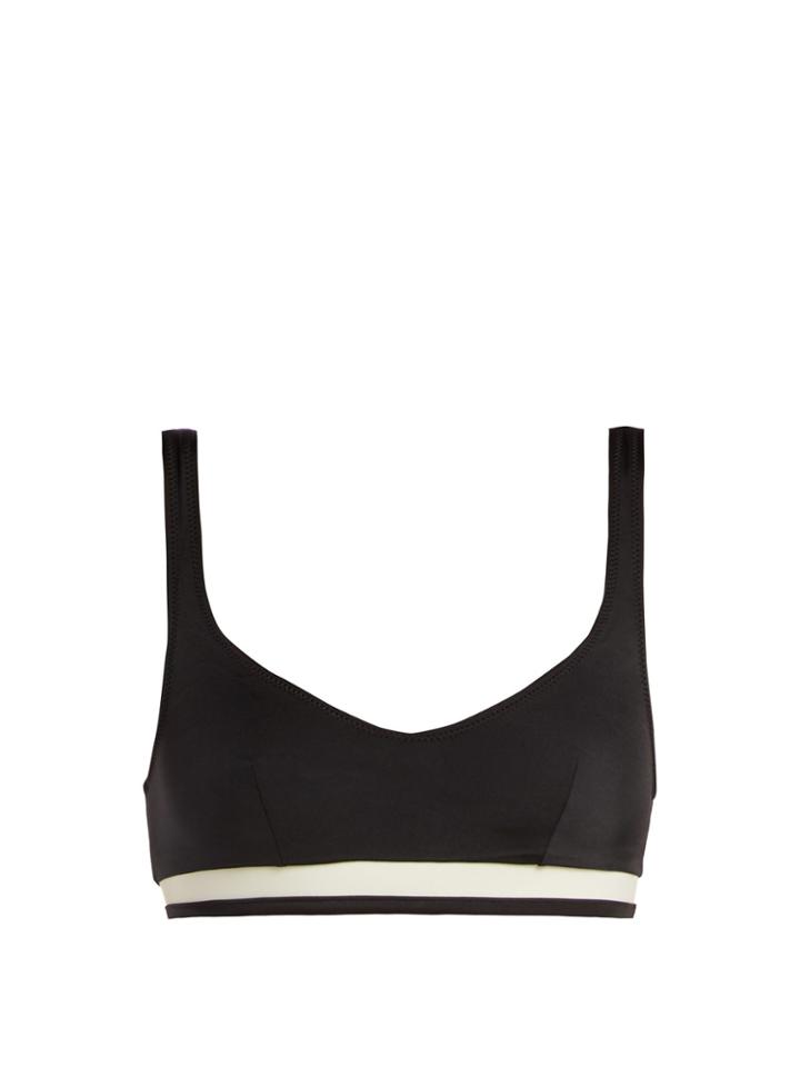 Solid & Striped The Katie Stripe Bikini Top