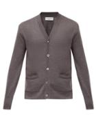 Matchesfashion.com Officine Gnrale - Nina Merino-wool Cardigan - Mens - Grey