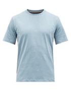 Paul Smith - Artist-stripe Organic Cotton-jersey T-shirt - Mens - Blue
