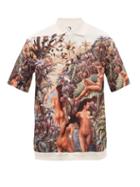 Matchesfashion.com Endless Joy - Bathers Aloha Rayon Short Sleeve Shirt - Mens - Multi