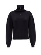 Officine Gnrale - Tiphaine Merino Wool Roll-neck Sweater - Womens - Navy