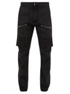 Givenchy - Layered-effect Zipped Rep Trousers - Mens - Black